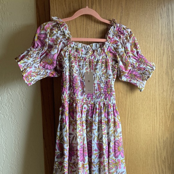 MILLE resort Kiki dress in Pink Lily, size xs. NWT, discontinued print - Picture 3 of 9